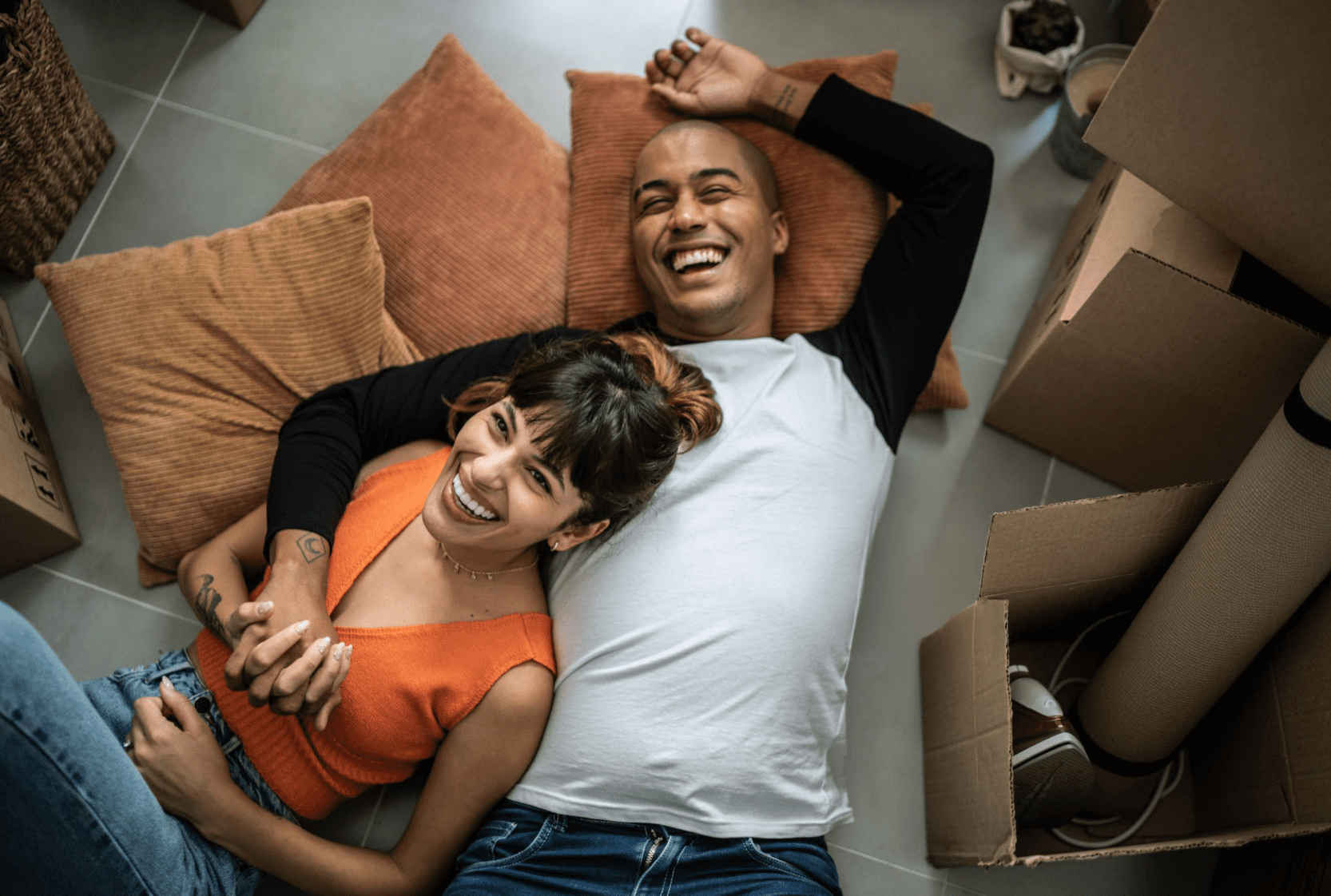 Happy Family Enjoying Kelowna Moving Services